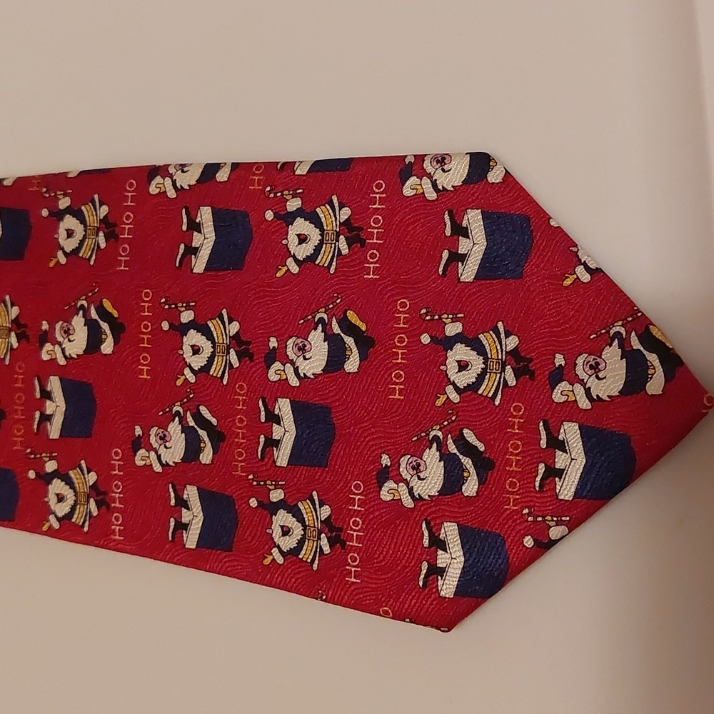 Tie- Ho ho ho Christmas